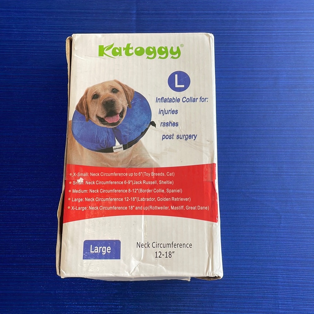 2for10$🔥Katoggy Large Dog Inflatable Collar- Injuries, rashes, post surgery